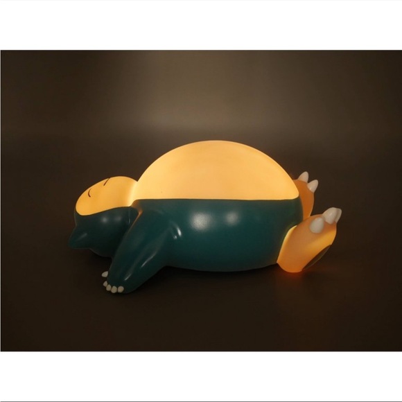 Pokemon Snorlax Light-Up Figure - Blue and Cream - Picture 5 of 7